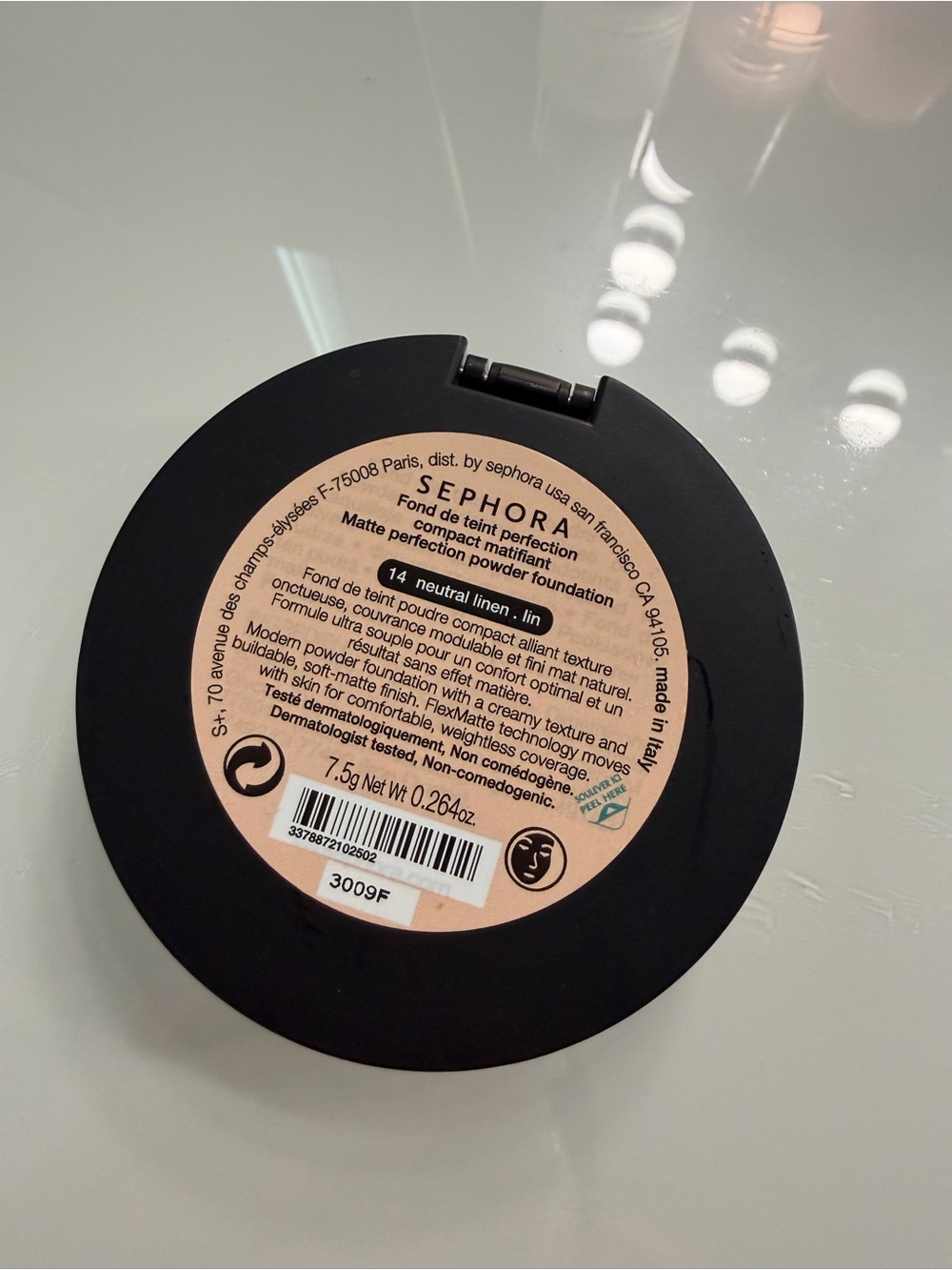 Sephora Compact Powder Foundation - Beige/Nude